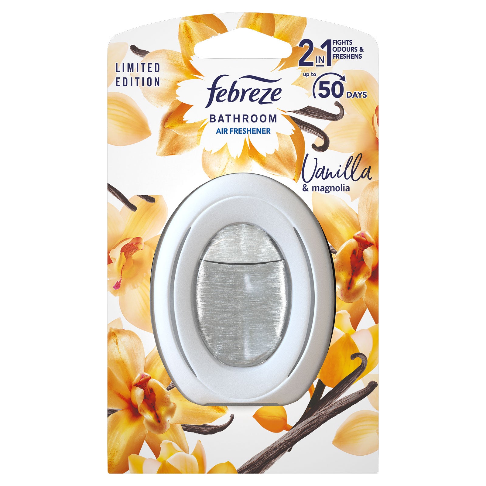 Febreze Bathroom Air Freshener Vanilla 7.5g Febreze Bathroom Air Freshener Vanilla 7.5g